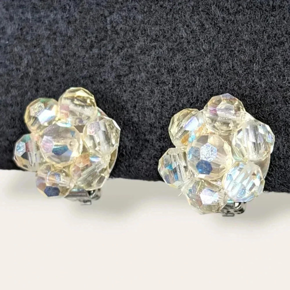 V. Salo Faceted AB Crystal Demi Parure - Picture 5 of 10